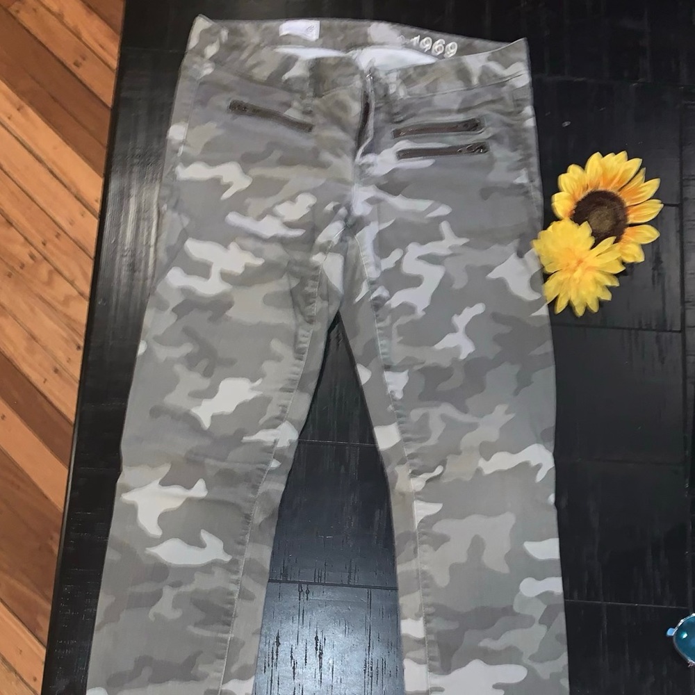 Gap Camo Skinny Jeans